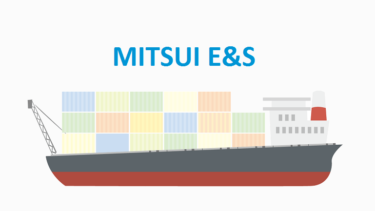 三井E&S〈旧：三井造船〉（7003）株価の配当前後の推移、配当金・利回りとの比較